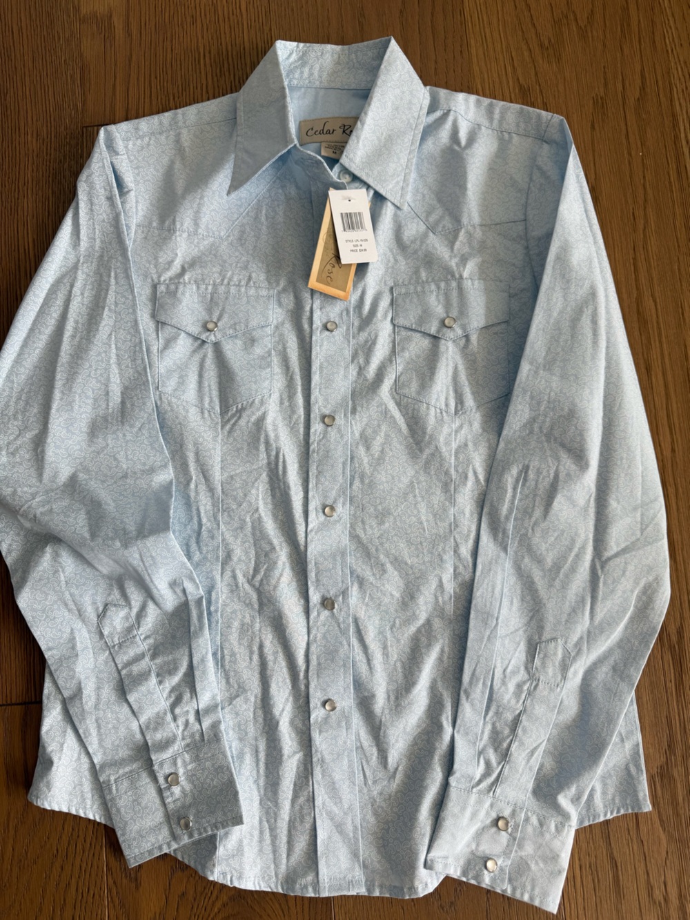 Women’s Cedar Rose Paisley Western Snap Shirt